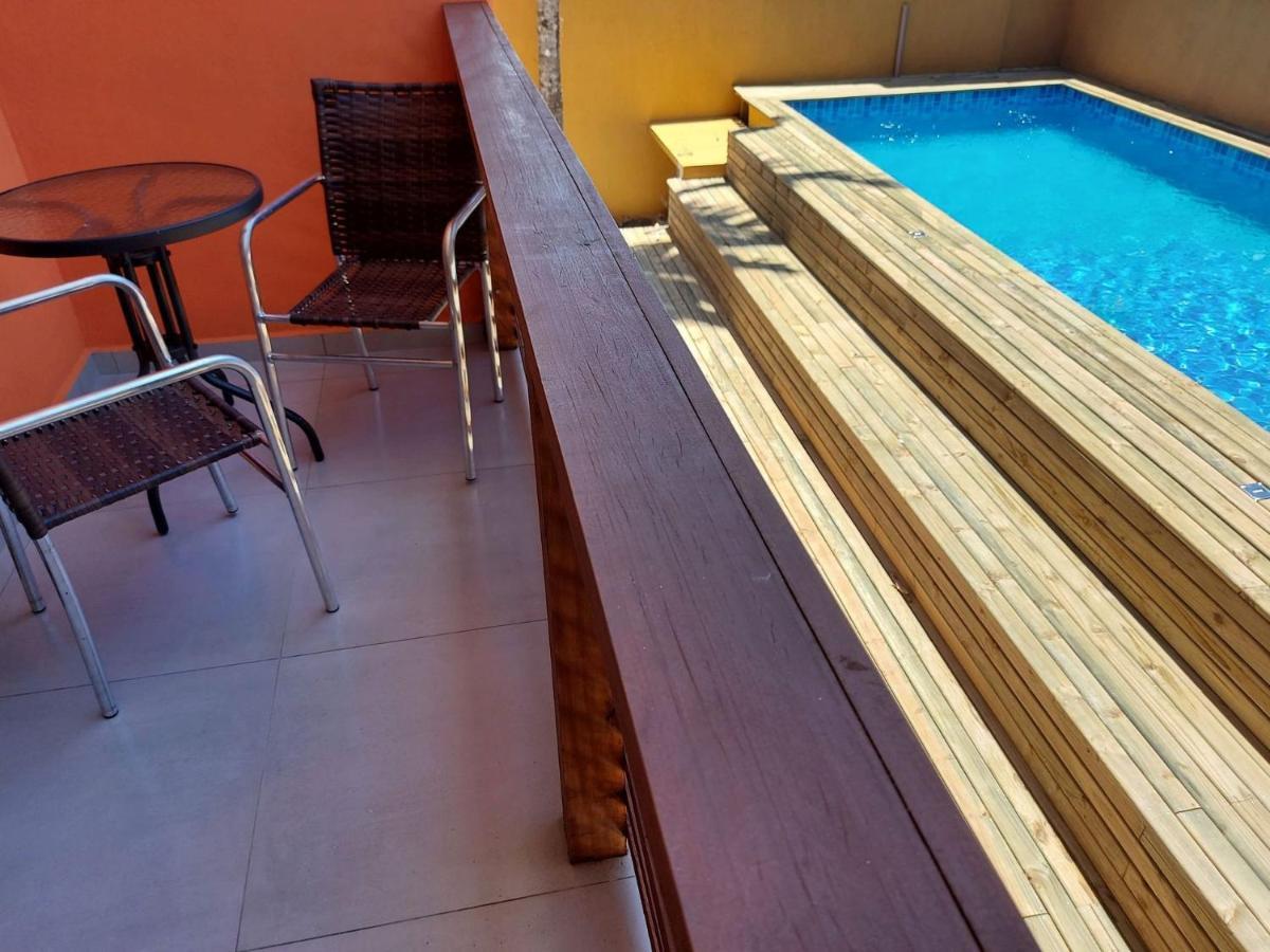 Mamanguá - Flat com Piscina, 50mts da praia, cozinha gourmet, churrasqueira privativa, ar con, WiFi, netflix, garagem Parati Exterior foto