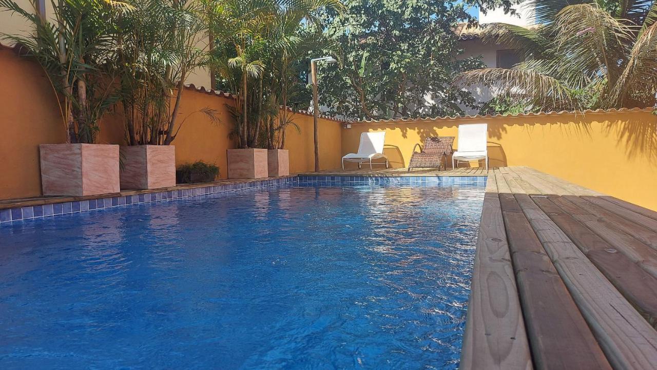 Mamanguá - Flat com Piscina, 50mts da praia, cozinha gourmet, churrasqueira privativa, ar con, WiFi, netflix, garagem Parati Exterior foto